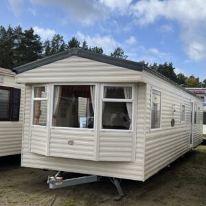 Dwupokojowy domek mobilny na kołach WILLERBY BEAUMARIS